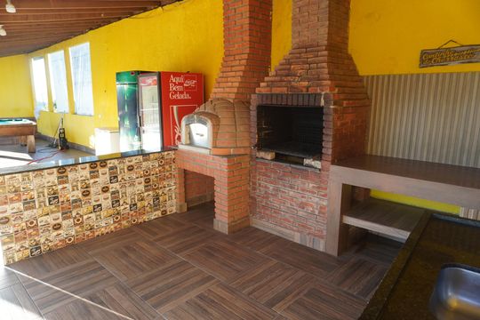 Área gourmet de casa para alugar com 4 quartos, 200m² em Parque Jaguari (fazendinha), Santana de Parnaíba