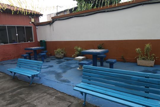 Área comum - Jogos de apartamento para alugar com 1 quarto, 45m² em Penha, Rio de Janeiro