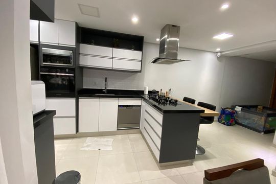 Cozinha de casa para alugar com 2 quartos, 213m² em Parque Erasmo Assunção, Santo André