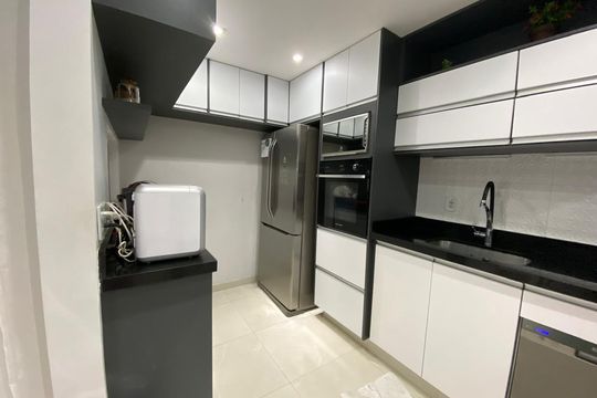Cozinha de casa para alugar com 2 quartos, 213m² em Parque Erasmo Assunção, Santo André