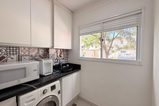 Área de Serviço de casa de condomínio à venda com 3 quartos, 87m² em Engordadouro, Jundiaí