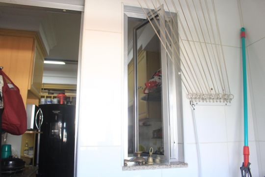 Área de Serviço de apartamento à venda com 3 quartos, 85m² em Santa Paula, São Caetano do Sul