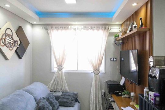 Sala de apartamento à venda com 2 quartos, 45m² em Vila Fatima, São Paulo