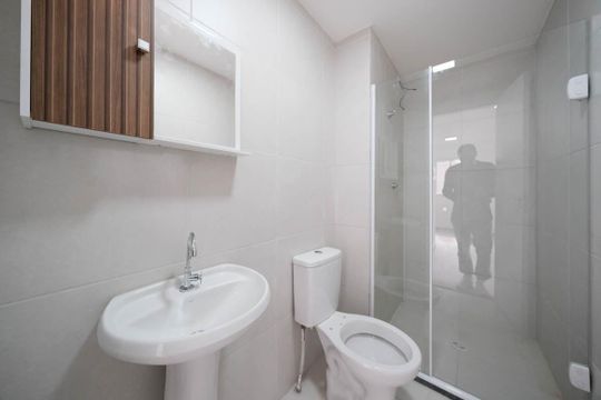 Banheiro de apartamento para alugar com 2 quartos, 35m² em Jardim America da Penha, São Paulo