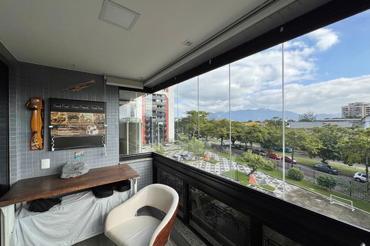 Varanda de apartamento à venda com 3 quartos, 92m² em Barra da Tijuca, Rio de Janeiro