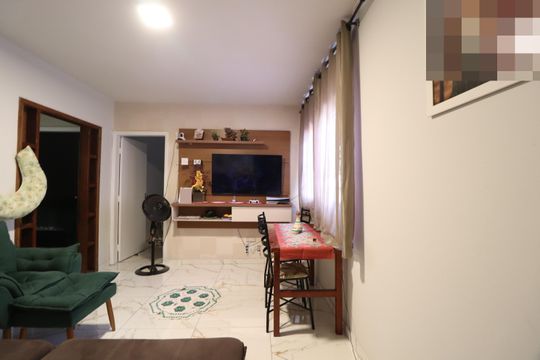 Sala de apartamento para alugar com 3 quartos, 69m² em Santa Mônica, Uberlândia