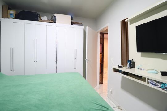 Quarto 2 de apartamento para alugar com 3 quartos, 69m² em Santa Mônica, Uberlândia
