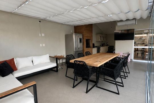 Área gourmet de casa de condomínio para alugar com 4 quartos, 250m² em Tamboré, Santana de Parnaíba