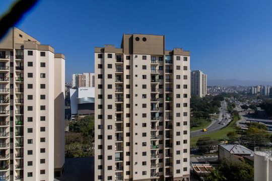 Vista da Sacada de apartamento à venda com 2 quartos, 46m² em Portal dos Gramados, Guarulhos