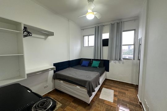 Apartamento para alugar com 1 quarto, 15m² em Itararé, São Vicente