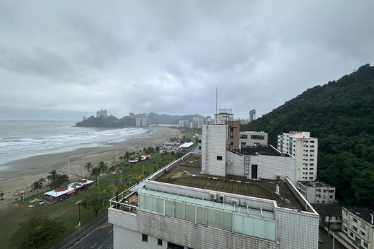 Vista de apartamento para alugar com 1 quarto, 15m² em Itararé, São Vicente
