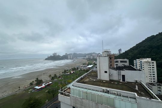 Vista de apartamento para alugar com 1 quarto, 15m² em Itararé, São Vicente
