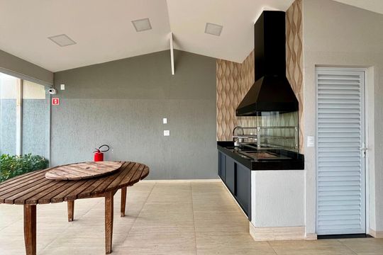 Área comum - Churrasqueira de casa para alugar com 3 quartos, 249m² em Vila Nogueira, Campinas