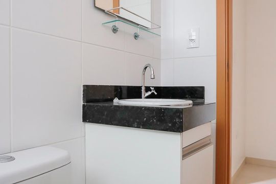 Banheiro de apartamento para alugar com 2 quartos, 53m² em Boa Vista, São Caetano do Sul