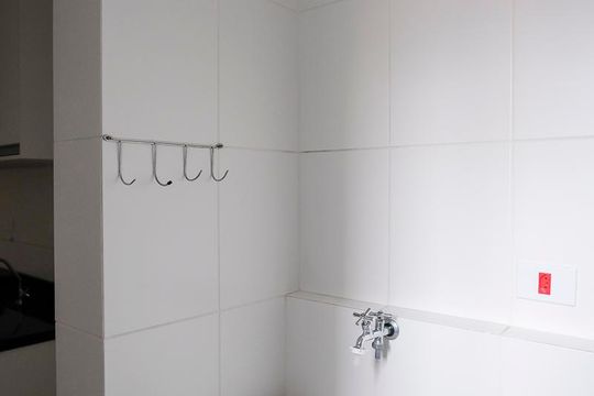 Área de serviço de apartamento para alugar com 2 quartos, 53m² em Boa Vista, São Caetano do Sul
