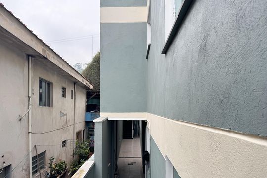 Vista do Closet da suíte de apartamento para alugar com 1 quarto, 54m² em Jardim Silvina, São Bernardo do Campo