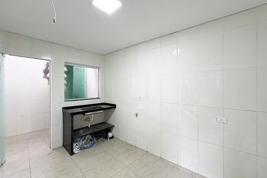 Sala/Cozinha  de apartamento para alugar com 1 quarto, 54m² em Jardim Silvina, São Bernardo do Campo