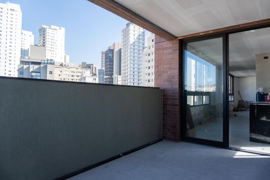 Varanda  de apartamento à venda com 3 quartos, 148m² em Lourdes, Belo Horizonte