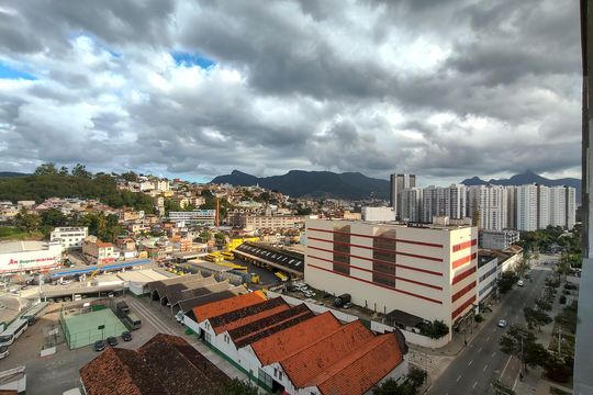 Vista da Sala de apartamento para alugar com 2 quartos, 50m² em Santo Cristo, Rio de Janeiro