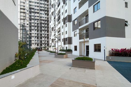 Área comum - Playground de apartamento para alugar com 2 quartos, 50m² em Santo Cristo, Rio de Janeiro