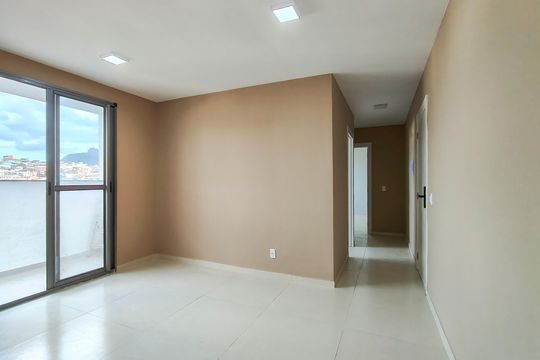 Sala de apartamento para alugar com 2 quartos, 50m² em Santo Cristo, Rio de Janeiro