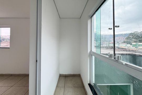 Varanda de apartamento para alugar com 1 quarto, 54m² em Jardim Silvina, São Bernardo do Campo