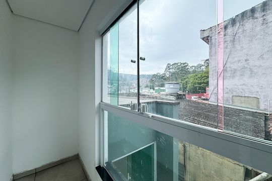 Varanda de apartamento para alugar com 1 quarto, 54m² em Jardim Silvina, São Bernardo do Campo