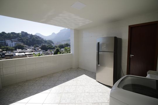 Área de Serviço de casa para alugar com 3 quartos, 360m² em Anil, Rio de Janeiro