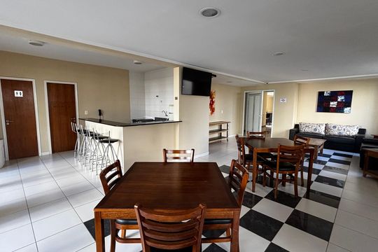 Salão de Festas de apartamento à venda com 2 quartos, 67m² em Vila Boa Vista, Santo André