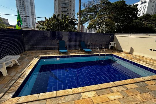 Piscina de apartamento à venda com 2 quartos, 67m² em Vila Boa Vista, Santo André