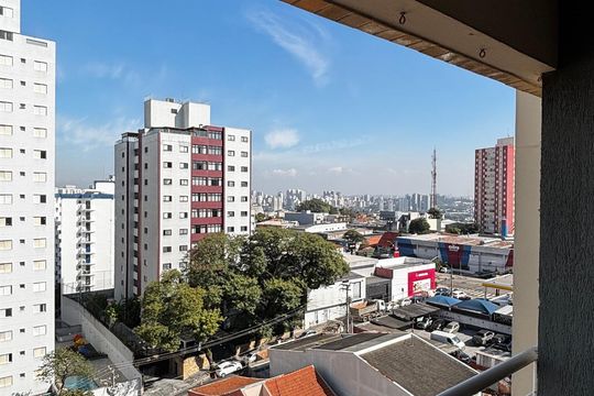 Sala - Sala de Jantar Varanda de apartamento à venda com 2 quartos, 67m² em Vila Boa Vista, Santo André