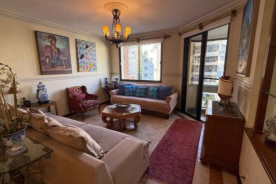 Sala de apartamento à venda com 4 quartos, 207m² em Jardim Vitoria Regia (Zona Oeste), São Paulo