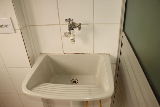 Área de serviço de apartamento à venda com 2 quartos, 49m² em Vila Antonieta, São Paulo