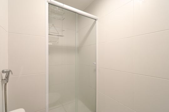 Banheiro  de apartamento para alugar com 2 quartos, 53m² em Barra Funda, São Paulo