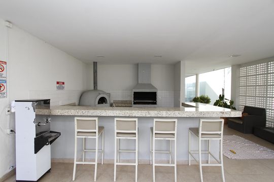 Área comum - Churrasqueira de apartamento à venda com 1 quarto, 94m² em Vila Amaral, Belo Horizonte