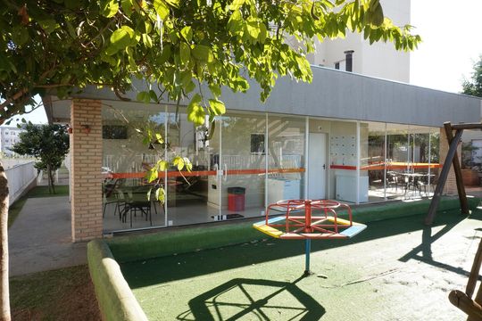 Área comum de apartamento para alugar com 2 quartos, 43m² em Jardim Jockei Club A, São Carlos