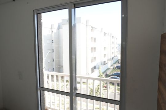 Sala de apartamento para alugar com 2 quartos, 43m² em Jardim Jockei Club A, São Carlos