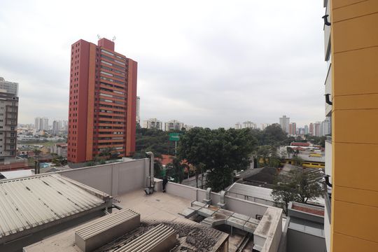 Vista Varanda de apartamento à venda com 2 quartos, 44m² em Jardim, Santo André