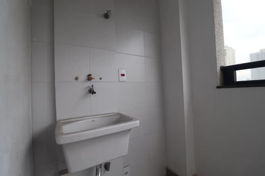 Área de Serviço de apartamento à venda com 2 quartos, 49m² em Jardim, Santo André