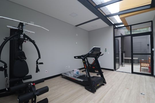 Área comum - Academia de apartamento à venda com 2 quartos, 44m² em Jardim, Santo André