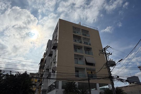 Fachada de apartamento à venda com 2 quartos, 58m² em Taquara, Rio de Janeiro