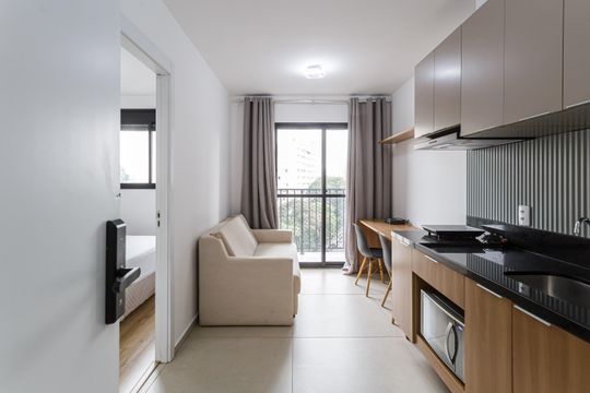 Apartamento para alugar com 1 quarto, 28m² em Vila Olímpia, São Paulo