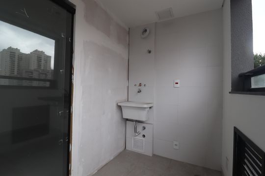 Área de Serviço de apartamento à venda com 2 quartos, 44m² em Jardim, Santo André