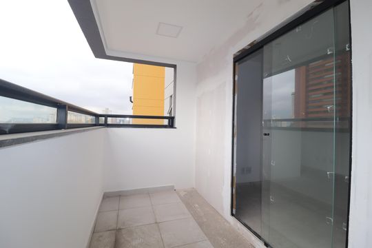 Varanda de apartamento à venda com 2 quartos, 44m² em Jardim, Santo André