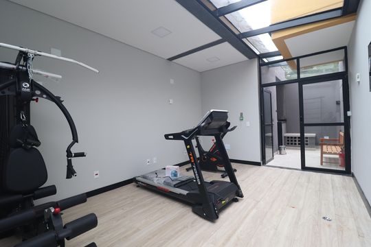 Área comum - Academia de apartamento à venda com 2 quartos, 44m² em Jardim, Santo André