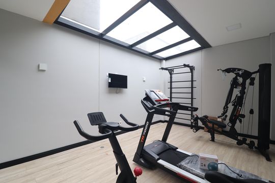 Área comum - Academia de apartamento à venda com 2 quartos, 44m² em Jardim, Santo André