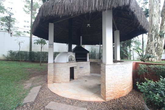 Área comum - Churrasqueira de apartamento para alugar com 3 quartos, 304m² em Vila Sofia, São Paulo
