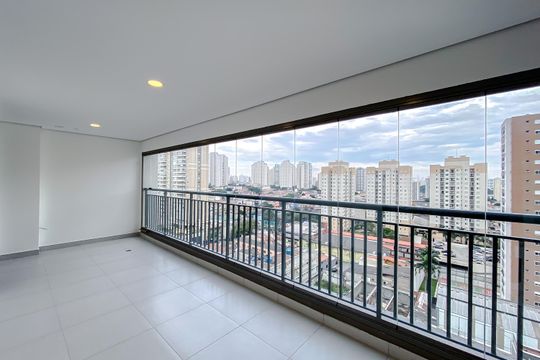 Varanda da Sala de apartamento para alugar com 2 quartos, 75m² em Quarta Parada, São Paulo