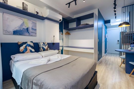Apartamento para alugar com 0 quarto, 35m² em Santo Amaro, São Paulo