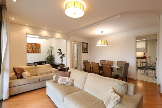 Sala  de apartamento para alugar com 3 quartos, 105m² em Pompeia, São Paulo